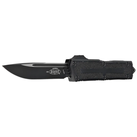 Microtech Scarab II Gen III S/E OTF Knife Black Aluminum, Tactical M390MK by Tony Marfione (1278-1T)