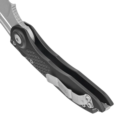 Nóż automatyczny Microtech Stitch-A S/E Black Aluminum, Apocalyptic M390 by Borka Blades and Tony Marfione (169-10AP)