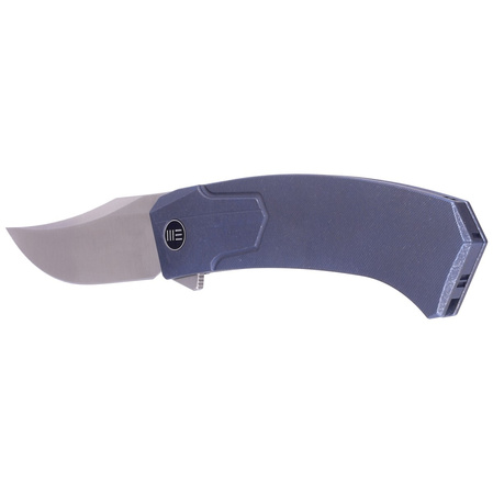 WE Knife Shuddan Blue Titanium, Satin Finish CPM 20CV by Rafal Brzeski (WE21015-2)