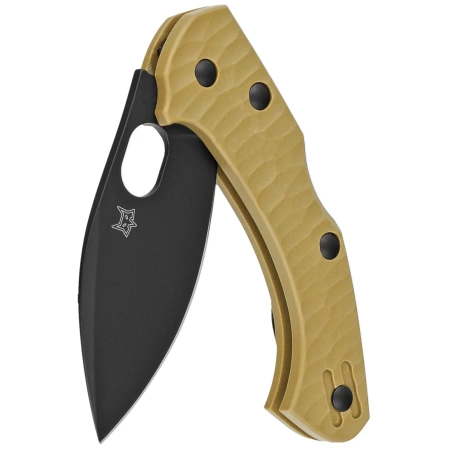 Nóż składany Fox Zero 2.0 Desert Warrior OD Green FRN, Black Top Shield Becut by Jens Ansø (FX-311 OD)