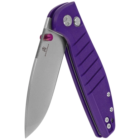 Nóż składany Bestechman Goodboy Jr. Purple G10, Satin/Stonewashed D2 by Keanu Alfaro (BMK10C)