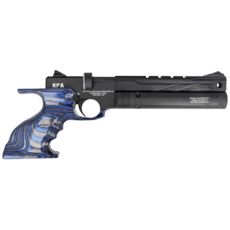 Pistolet wiatrówka PCP Reximex RPA Blue Laminated 4.5 mm z regulatorem