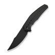 WeKnife Kyklos Black Titanium, Black Stonewashed M390 (WE23086-1)