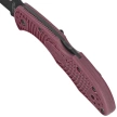 Spyderco Delica 4 Sprint Run Burgundy FRN, TiCN Micro-Melt PD#1 by Sal Glesser (C11BGBKP)