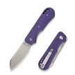 Nóż składany Civivi Crabby Purple G10, Stonewashed 14C28N by Ken Onion Jr. (C24055-2)