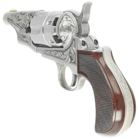 Rewolwer Pietta 1862 Colt Police Snubnose Thunderer Steel Old Silver Marshall .44 (CPPSNBOSUM44MTLC)