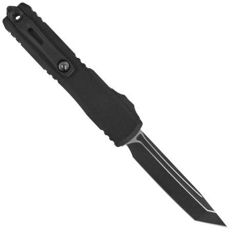 Nóż automatyczny OTF Microtech Ultratech Gen III ZBP T/E Black Aluminium, Tactical M390MK by Tony Marfione (1123-1T)