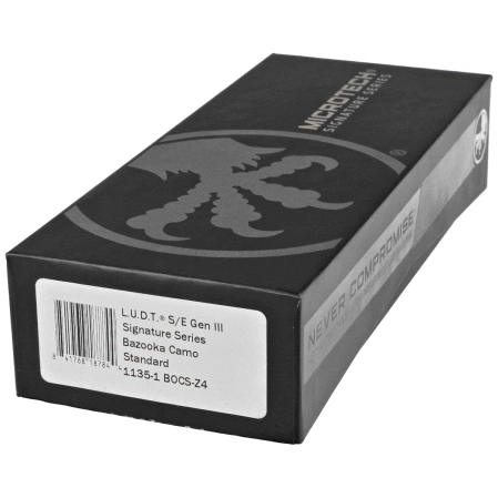 Nóż automatyczny Microtech LUDT Gen III S/E Bazooka Camo Aluminium, Bazooka Camo M390MK by Tony Marfione (1135-1BOCS-Z4)