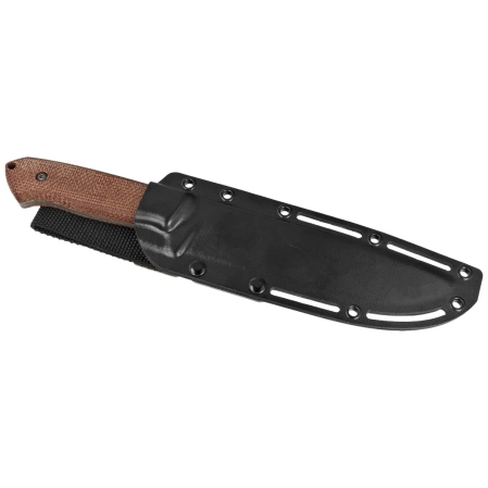 Za-Pas Expendable Brown Micarta, Acid Stonewashed NMV Knife