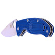 Spyderco Tenacious Lightweight Knife Blue FRN, Satin CPM S35VN by Eric Glesser (C122PBL)