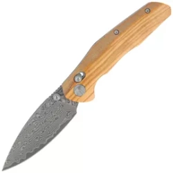 Bestechman Ronan Knife Olive Wood, Damascus (BMK02M)
