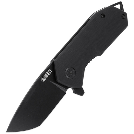 Kubey Campe KU203J Knife Black G10, Dark Stonewashed D2