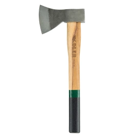 Adler Rheinland Throwing Hatchet Green/Black Hickory Wood, C60 Carbon Steel (208.9H060A002)