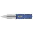 Microtech Dirac Delta D/E OTF Knife Navy Aluminium, Stonewashed by Tony Marfione (227-10NA)