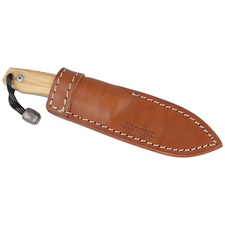 LionSteel Bushcraft Olive Wood, Satin Blade (M1 UL)