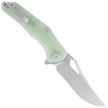 Kubey Phemius KU149D Knife Jade G10, Sandblasted 14C28N