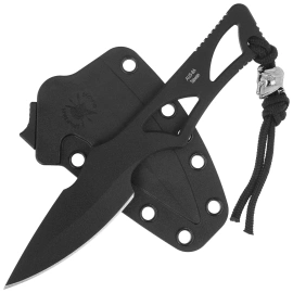 Spartan Blades Enyo Black Powder AUS-8A by Curtis Iovito and Mark Carey (SBBL2BK)