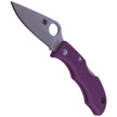 Nóż składany Spyderco Ladybug 3 FRN Purple Plain (LPRP3)