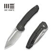 WeKnife Micro Trogon Tiger Stripe Titanium, Satin M390 by Brian Brown (WE24043-3)
