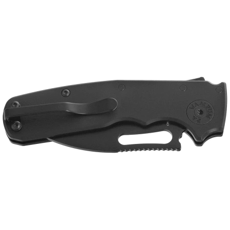 Nóż składany Demko Shark-Cub Stealth Slicer Shark Black Aluminium, DLC CPM 20CV by Andrew Demko (SC-20CV-ALUM-DLC-BLK-SS)