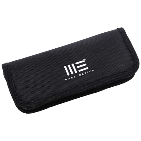 WE Knife Mini Malice Gray Titanium, Gray Stonewashed CPM 20CV by Ferrum Forge (WE054BL-2)