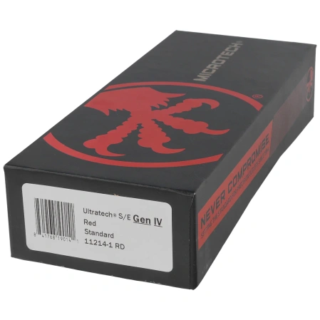 Nóż automatyczny OTF Microtech Ultratech Gen IV S/E Red Aluminium, Black M390MK by Tony Marfione (11214-1RD)