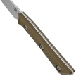 Microtech Pairing Kitchen Knife OD Green G10, Stonewashed MK390 (3500-10OD)