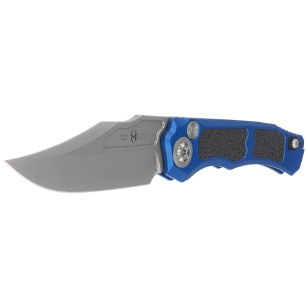 Nóż automatyczny Heretic Wraith V4 Auto Blue Aluminium/3M, Bead Blasted MagnaCut by Tony Marfione Jr. (H002-3A-BLU)