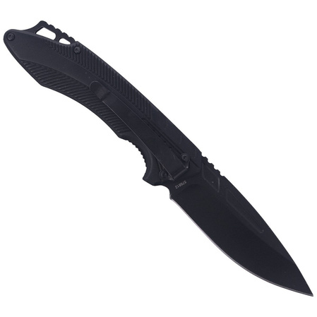 Herbertz Solingen Black / Red Aluminium, Black Blade (576812)