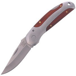 Nóż składany Herbertz CJH Pakka Wood/Steel, Satin 420 (10000335)