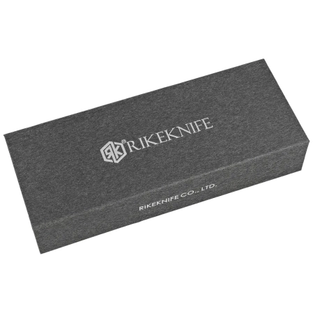 Nóż składany RikeKnife Lamella Black DLC Titanium, Satin M390 (RK-Lamella-BP)