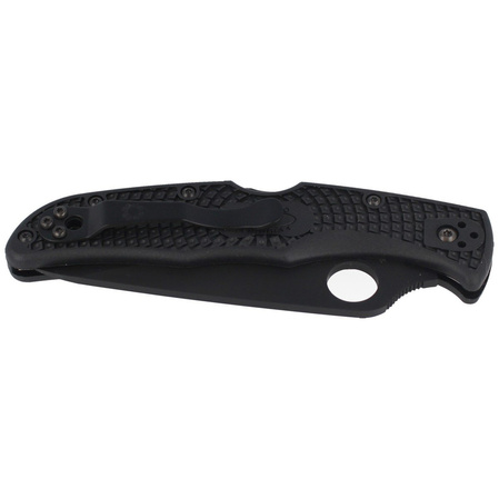Spyderco Endura 4 FRN Black/Black Blade Combination Knife (C10PSBBK)