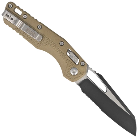 Microtech MSI S/E Ram-Lok OD Green Tri-Grip Polymer, Black/Satin P/S M390MK by Tony Marfione (210T-2PMOD)