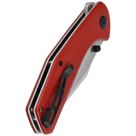 Sencut Actium Burgundy G10, Satin D2 knife (SA02A)