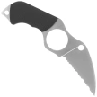 Spyderco Swick 5 Large Knife Black G10, Satin LC200N by Sal Glesser (FB14S5)