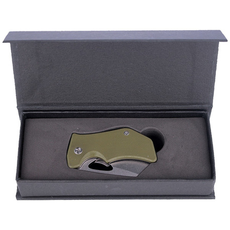 FOX Kit G10 OD Green / Stone Washed Knife (BF-752 OD)
