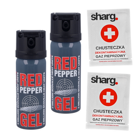 Sharg Graphite Gel 3mln SHU Pepper Spray, Cone 50ml (11050-C)