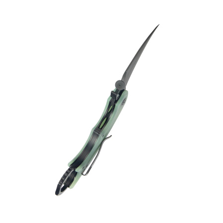Nóż składany Kubey Rogue Pikal Jade G10, Blackwashed 14C28N by MUZI Design (KU298E)