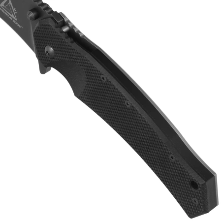 Nóż składany Fox M1 Black G10/Titanium, Black DLC N690Co by Rob Walker (CED-01)