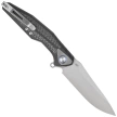 RikeKnife Tulay Integral Black G10/Carbon Fiber, Satin 154CM (RK-TULAY-B/CF)