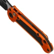 Microtech LUDT Gen III T/E Automatic Knife Orange Aluminum, Black M390MK by Tony Marfione (1136-1OR)