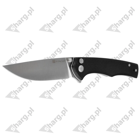 Sencut Crowley Black G10, Satin D2 knife (S21012-4)