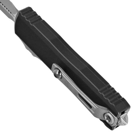 Nóż automatyczny OTF Microtech UTX-85 Gen IV D/E Black Aluminium, Apocalyptic M390MK by Tony Marfione (12324-10AP)