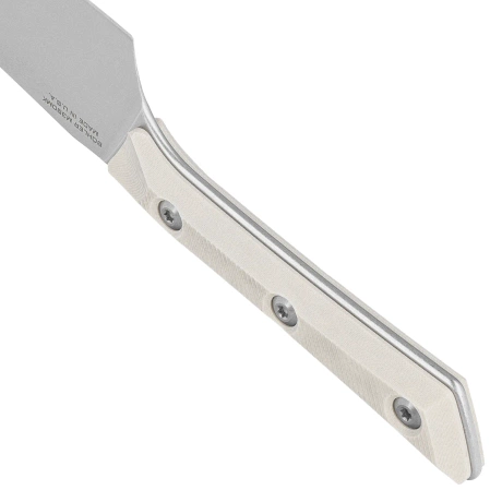 Microtech Santoku Knife 4.2'' Ivory G10, Stonewashed M390MK (3300-10IV)