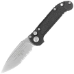 Microtech LUDT Gen III S/E Automatic Knife Black Aluminum, Stonewashed P/S M390MK by Tony Marfione (1135-11)