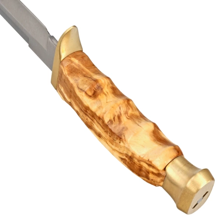 Muela Ranger-14OL Olive Wood, Satin X50CrMoV15 knife