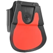 Fobus Double Magazine Pouch for Single-Stack 9mm Mag: Glock 43, 43X, 48, S&W Shield, Sig P365, Springfield XDS, Ruger (6912ND RT)