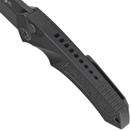 Heretic Pariah Auto Black Aluminium, Black Cerakote MagnaCut by Tony Marfione Jr.