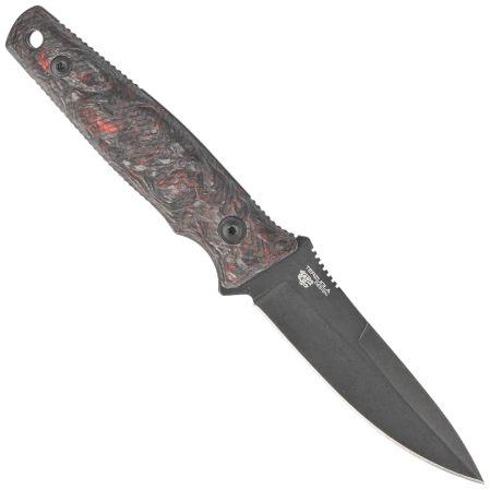 Nóż MKM TPF Defense Dark Matter Red Carbon Fiber, Dark Stonewashed MagnaCut by Bob Terzuola (MK-TPFD-CFDRD)
