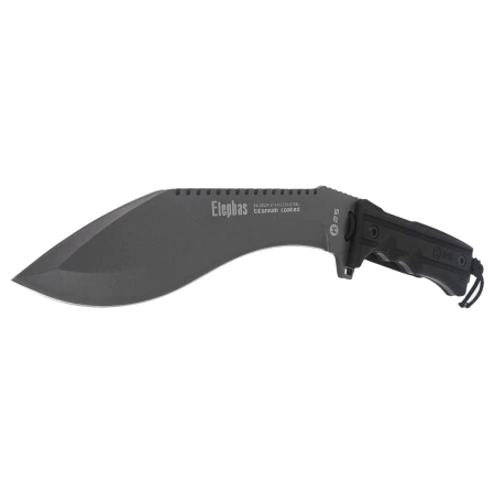 Nóż K25 Elephas Kukri Black SFL, Titanium 7Cr17Mov (32024)